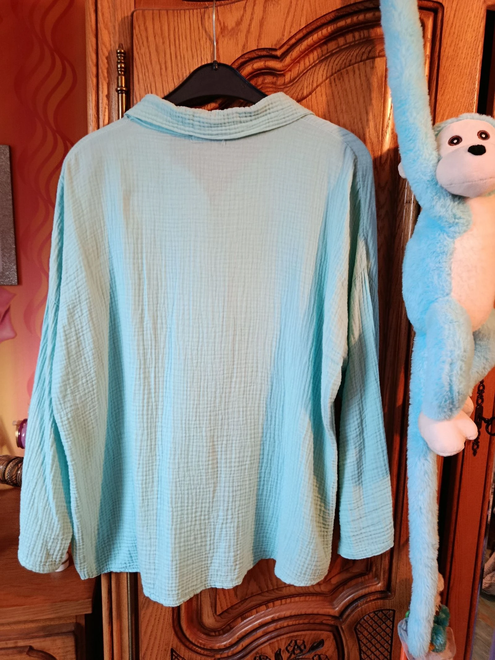 Cotton Gauze Shirt – photo 4